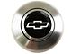 Steering Wheel Horn Cap Retro OE Silver/Silver Bowtie