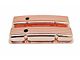 1947-1987 Chevy-GMC Truck Small Block Valve Covers - Finned - Copper