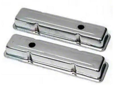 1947-1987 Chevy-GMC Truck Valve Covers, Short, Small Block, Chrome