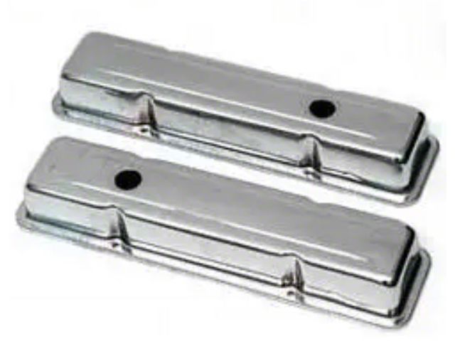 1947-1987 Chevy-GMC Truck Valve Covers, Short, Small Block, Chrome