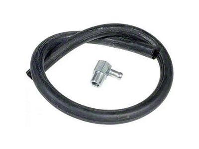 1947-1987 Chevy Truck Vacuum Hose Kit, Brake Booster, With 90d Fitting