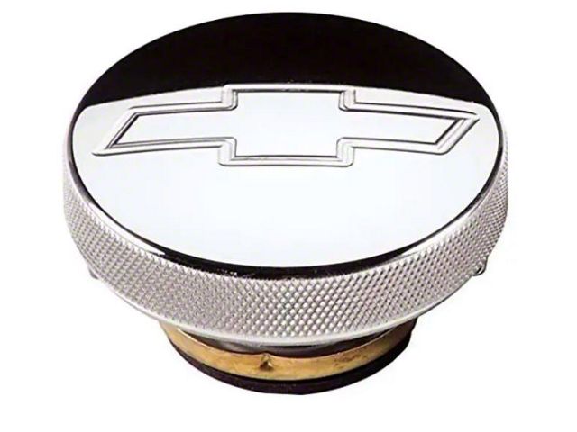 1947-1998 Chevy-GMC Truck Aluminum Radiator Cap, Billet With Bowtie