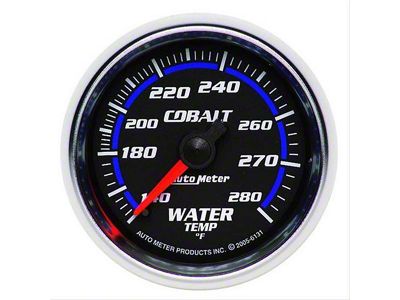 1947-1998 Chevy & GMC Truck Mechanical Water Temperature Gauge, Cobalt, AutoMeter