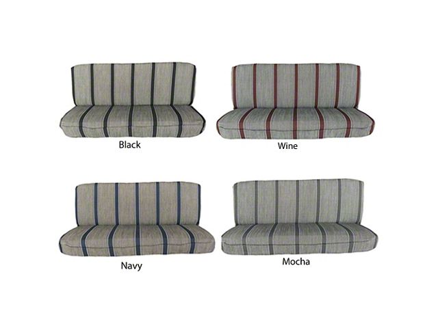 1947-1998 Chevy-GMC Truck Seat Slipcover, Bench Seat Without Headrests