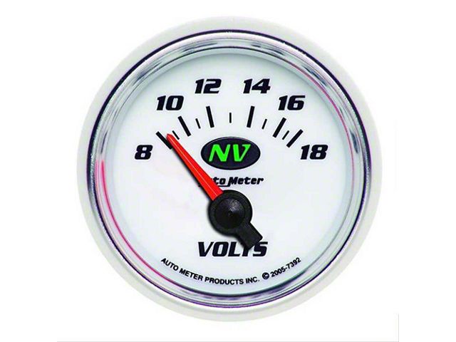 1947-1998 Chevy & GMC Truck Voltmeter Gauge, NV, AutoMeter