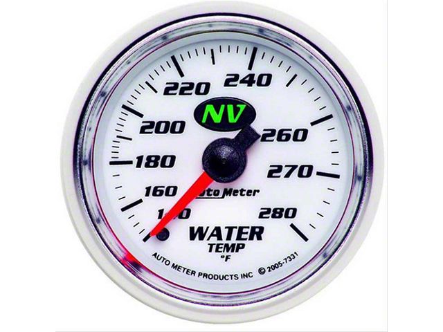 1947-1998 Chevy & GMC Truck Water Temperature, NV2, AutoMeter