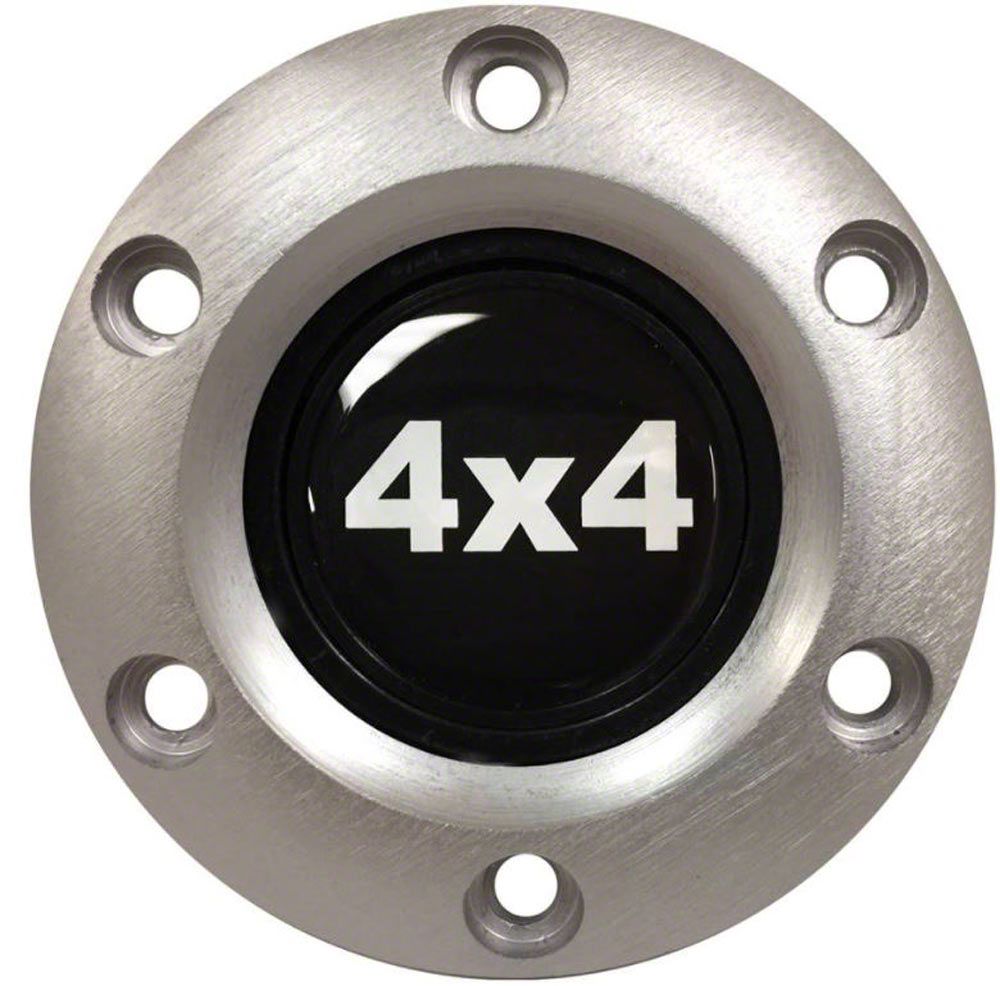 Ecklers Steering Wheel Horn Cap S6 Brushed/4x4