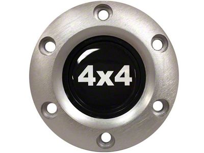 Steering Wheel Horn Cap S6 Brushed/4x4