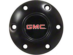 Steering Wheel Horn Cap S6 Black/GMC