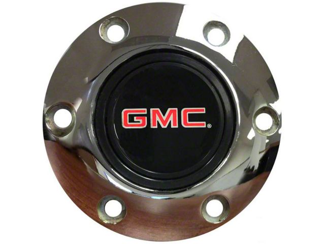 Steering Wheel Horn Cap S6 Chrome/GMC