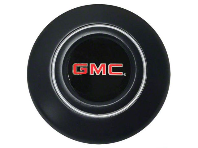 Volante S9 Steering Wheel Center Horn Cap Retro Satin BlkGMC