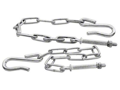 Tailgate Chains,Stainless,Stepside,47-53