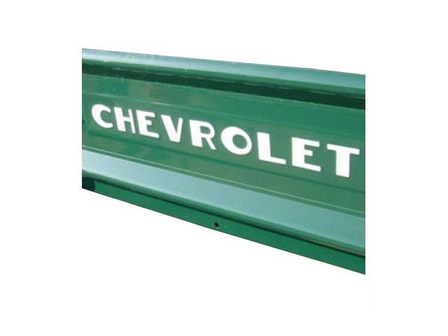 Tailgate Letters; White (47-53 Chevrolet/GMC Truck)