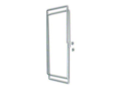 1947-55 Chevy-GMC Truck Inner Door Panel Frame Polished Stainless Steel With Union Clips