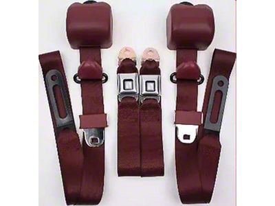 1947-67 Chevy And GMC Truck Retractable 3 Point Seat Belt Conversion, Bench Seat