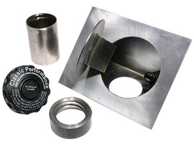 1947-72 Chevy Truck Gas Filler For Side Fill Flat Style