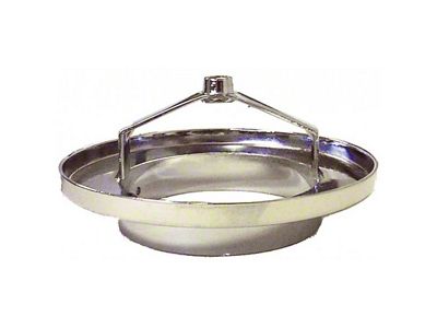 Air Cleaner Base, 2 Bbl, Chromed Zinc, 2 5/8, 49-54