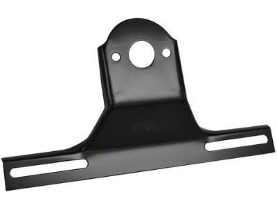 1948-1990 License Plate Bracket Black