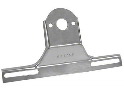 1948-1990 License Plate Bracket Black