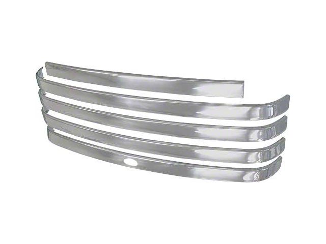 1948-50 Ford Pickup Grille Molding Kit, With Crank Hole, Polished