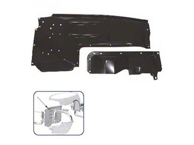1948-50 Ford Pickup Inner Fender, Right