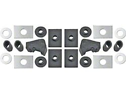1948-52 Ford Pickup Cab To Frame Mounting Pad Kit, 22 Pieces, F1-F3