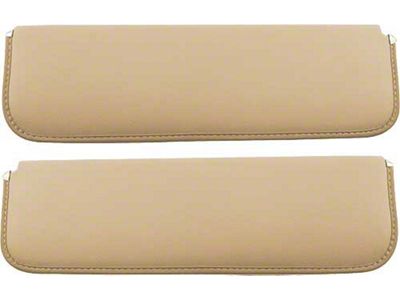 1948-52 Ford Pickup Sun Visors, New Style, Sand Corinthian Grain Vinyl