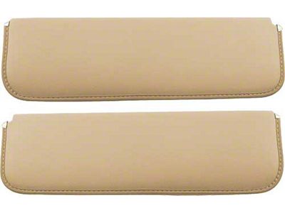 1948-52 Ford Pickup Sun Visors, New Style, Sand Corinthian Grain Vinyl