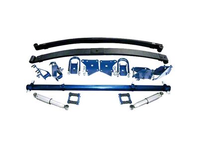 1948-52 Ford Pickup TCI Complete Rear Leaf Spring Kit, Plain Package