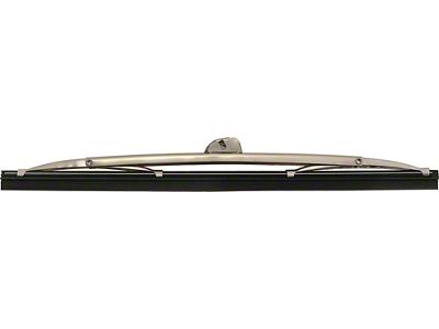 1948-52 Ford Pickup Wiper Blade, Stainless Steel, Wrist Type, 10