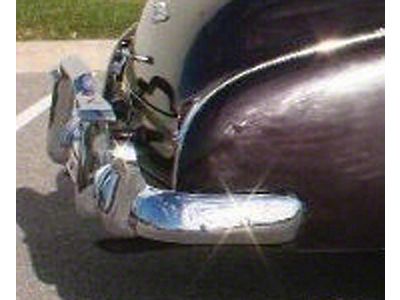 1949-1950 Chevy Front Fender Gravel Shields Stainless Steel