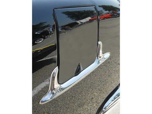 1949-1950 Chevy Stainless Steel Gas Door Guard