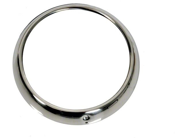 Bezel,Headlight,Stainless Steel,49-52