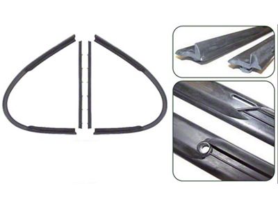 Vent Window W/S Complete, All Except Hardtop & Cvt (1949-1952 Fleetline; 1949-1952 Styleline Deluxe; 1949-1952 Styleline Special)