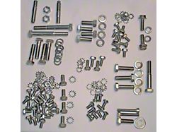 Engine Bolt Kit, Stainless Steel, 216ci, Use With Original Valve Cover (1949-1952 Fleetline; 1949-1952 Styleline Deluxe)