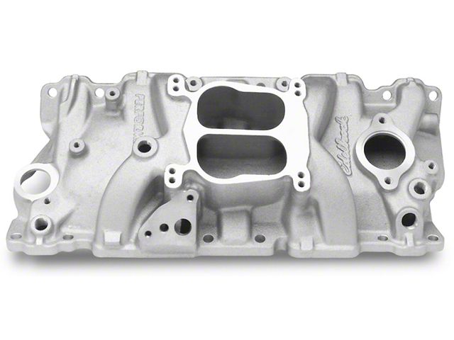 1949-1954 Chevy 3706 Performer Small Block Chevy EGR Intake Manifold for 1987-95 Cast Iron Heads