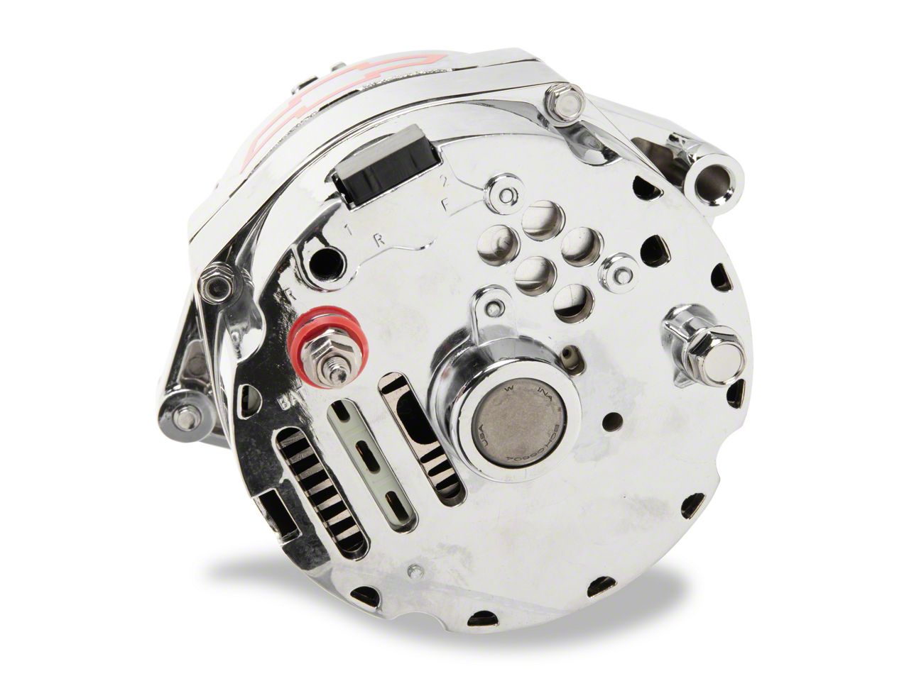 50's〜60'sgloverall Ecklers Chrome Alternator, w/Bowtie, 60 Amp 1-Wire (1949-1952