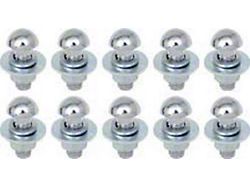 1949-1954 Chevy Bumper Bolts Chrome Front or Rear Set of 10