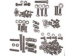 Engine Bolt Kit, Stainless Steel, 235ci, Use With Original Valve Cover (1949-1952 Fleetline; 1949-1952 Styleline Deluxe; 1949-1952 Styleline Special)
