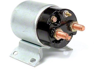 Engine Starter Solenoid, 6-Volt, 6-Cylinder,49-54