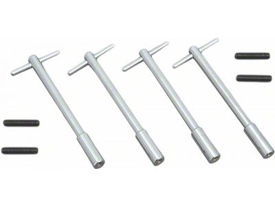 1949-1954 Chevy Valve Cover Wing Bolt Set, Chrome