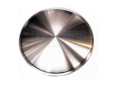 1949-1954 Chevy Wheel Cover Discs Brushed Aluminum 14