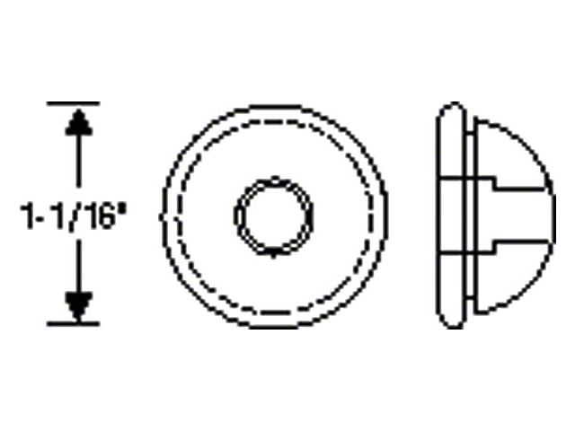 1949-1954 Chevy Wiring Grommet, 3/4