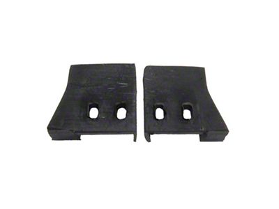 1950-1952 Chevy Rubber Bumpers Convertible Top Rest (Styleline Deluxe Convertible)