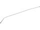 1951-1952 Chevy Brake Line, Front To Rear, Steel, wo Door Sedan And Hardtop, 6 Cylinder With Powerglide