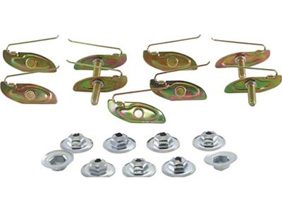 Clips, Door Molding (51-52 Fleetline; 51-52 Styleline Deluxe; 51-52 Styleline Special)