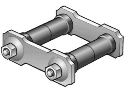 Leaf Spring Shackle Kit - 51-60 Ford&Merc.