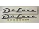 1952 Chevy Deluxe Quarter Panel Emblems, Show Quality