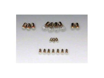 1953-1954 Corvette Bulb Kit (Convertible)