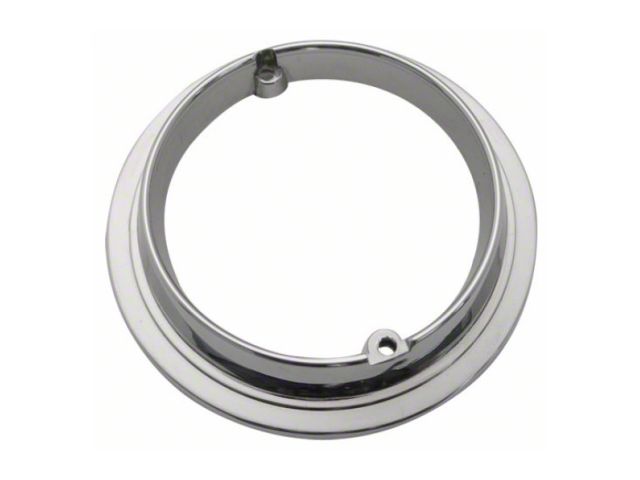 1953-1955 Corvette Clock Face Bezel Chrome (Convertible)